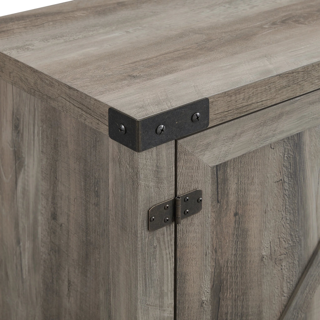 Farmhouse Fireplace TV Stand D680296