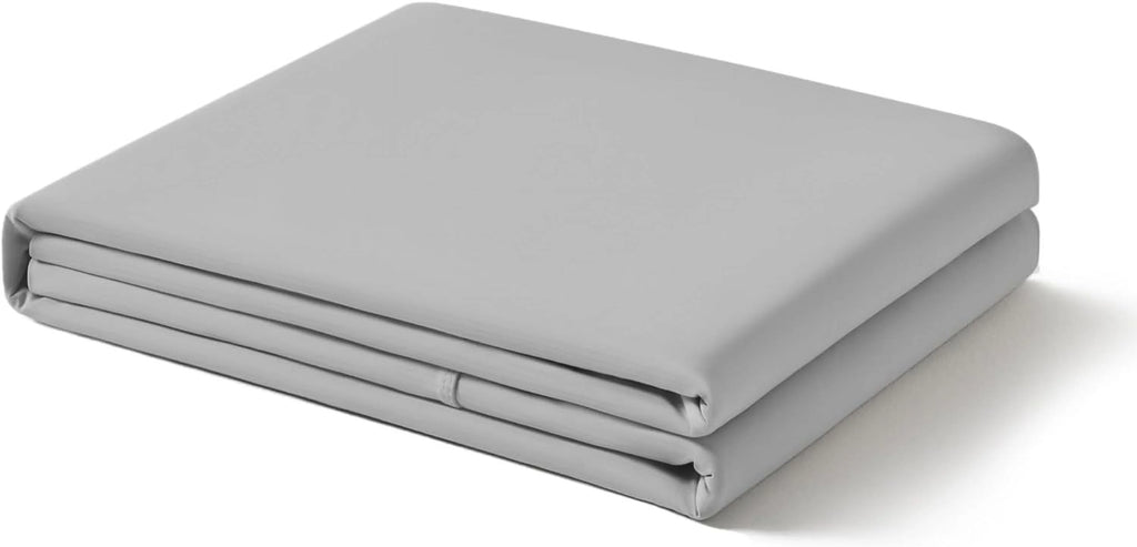 Flat Sheet, Cooling Bedding, Machine Washable, Cool Gray, King/Cal King W655
