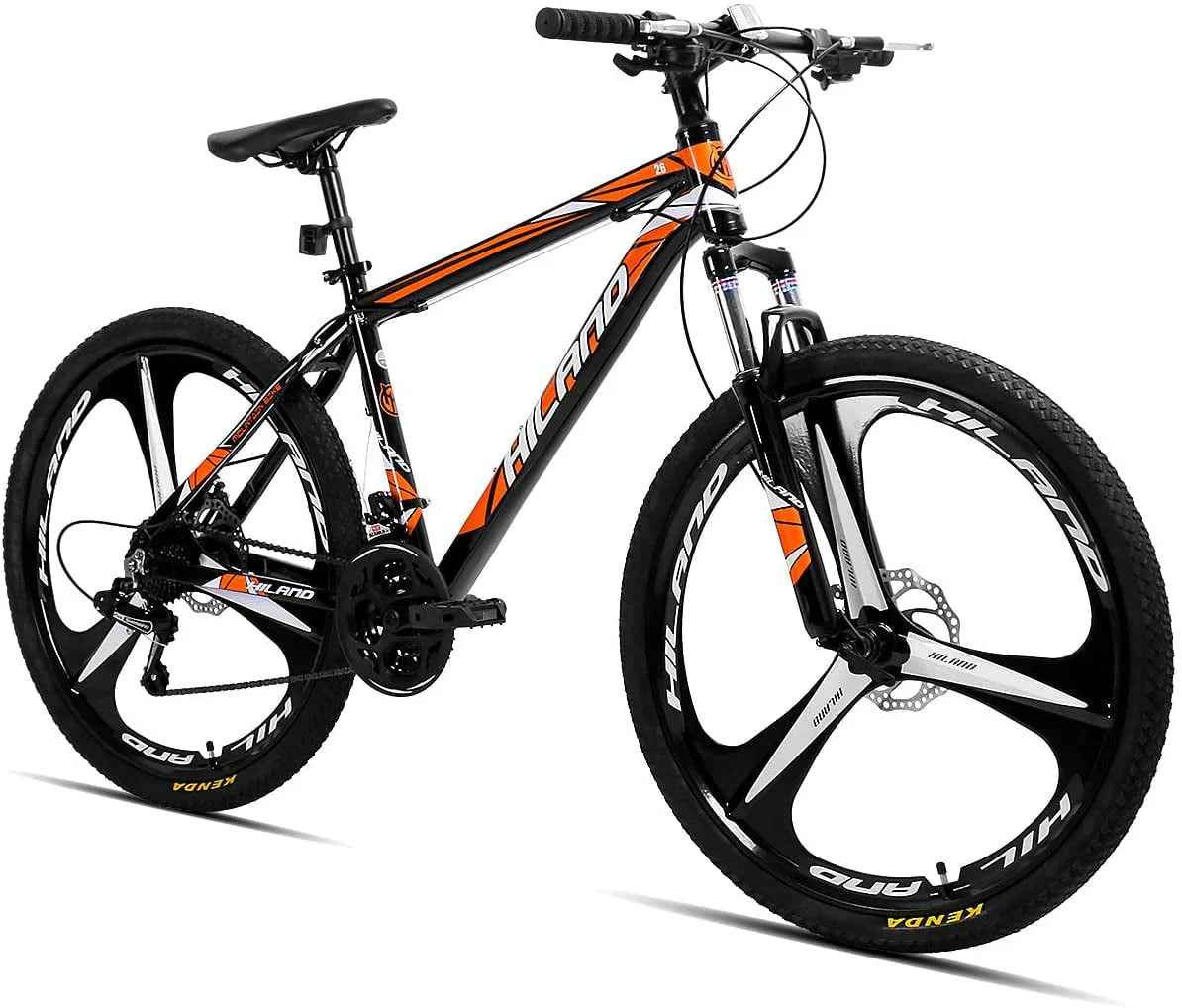 Black 21 Speed Aluminum Mountain Bike K9968