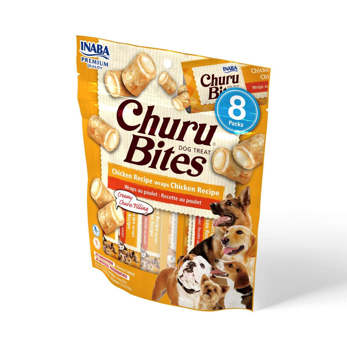 Chicken Recipe Dog Treat Wraps J654