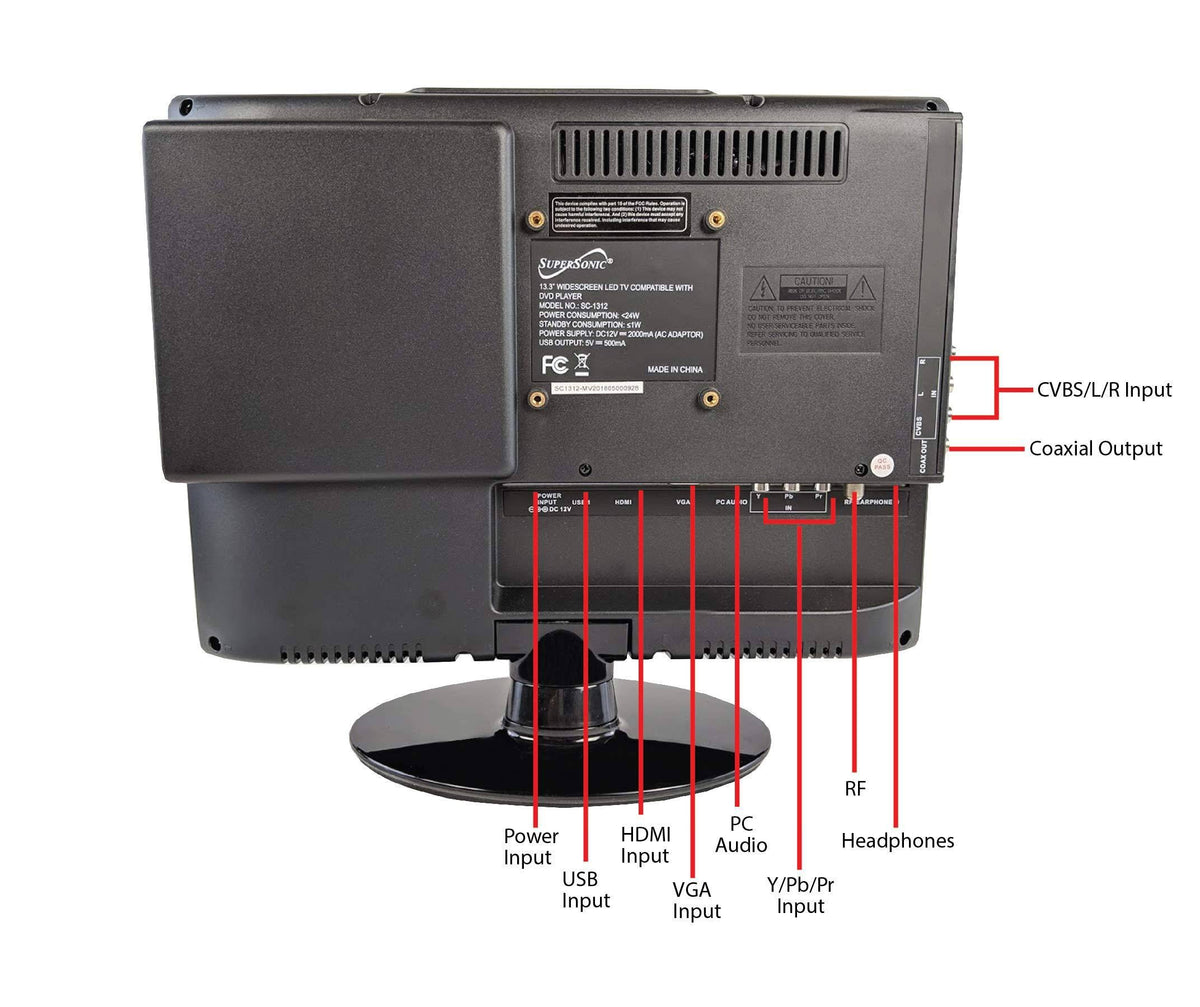 1080p LED Widescreen HDTV with HDMI Input Y91481
