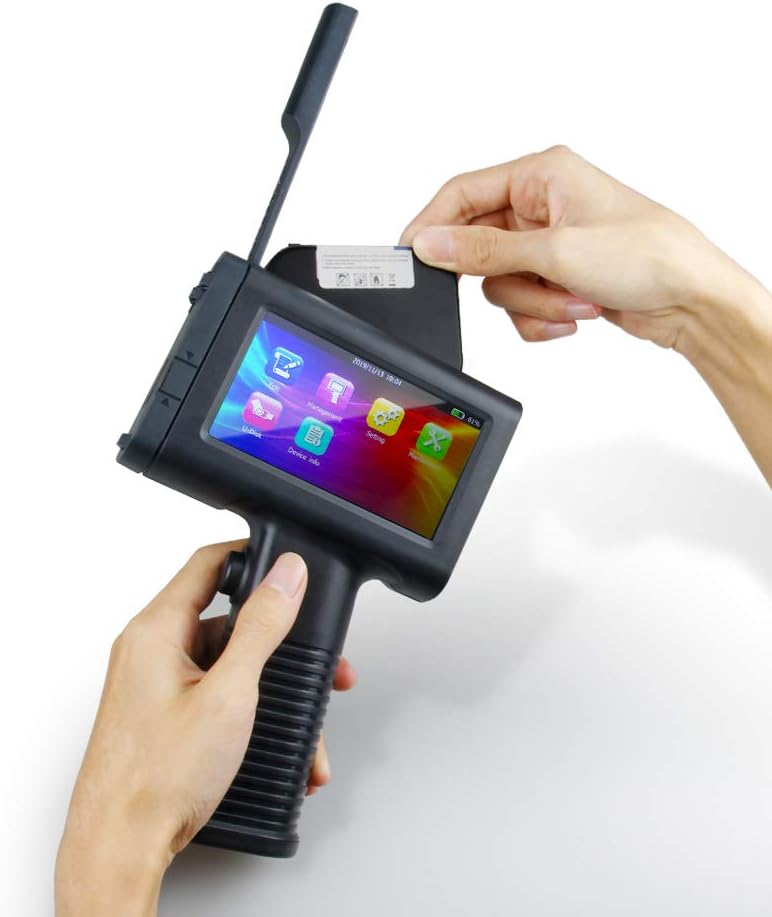 Handheld Printer with 4.3 Inch HD LED Touch Screen B120