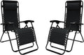Black Zero Gravity Chair 2 Pack A573