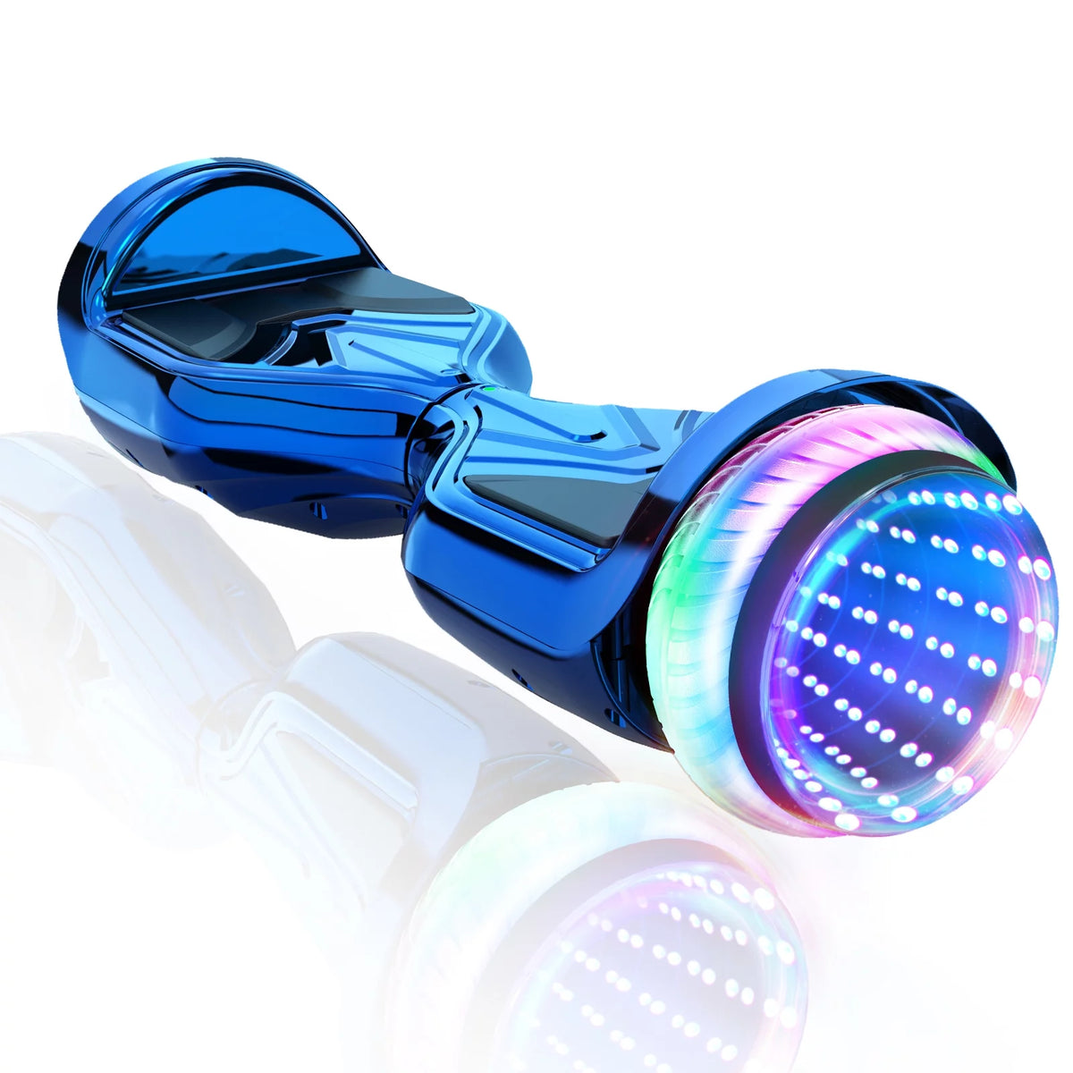 Orange and Gray Self Balancing Hoverboard with LED Lights and Bluetooth X1992