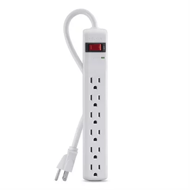 6-Outlet Surge Protector with 3-foot Power Cord Y695305