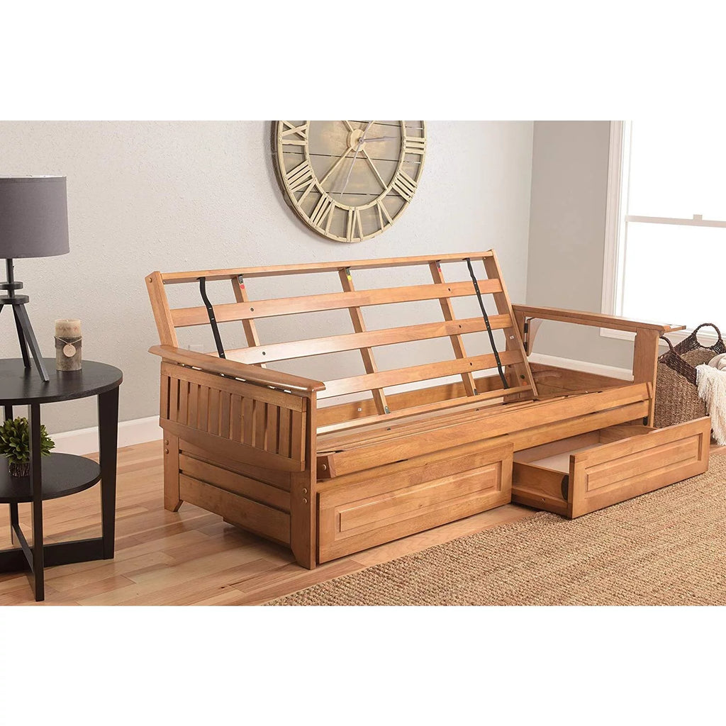 Black Twill Futon X54413