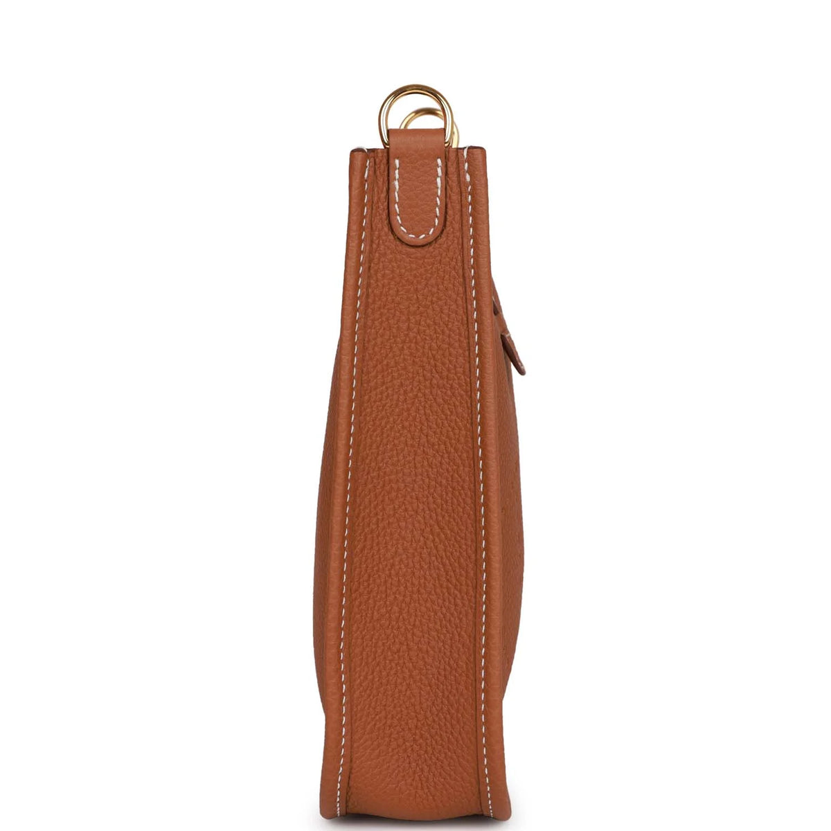Gold Leather Crossbody Bag I150