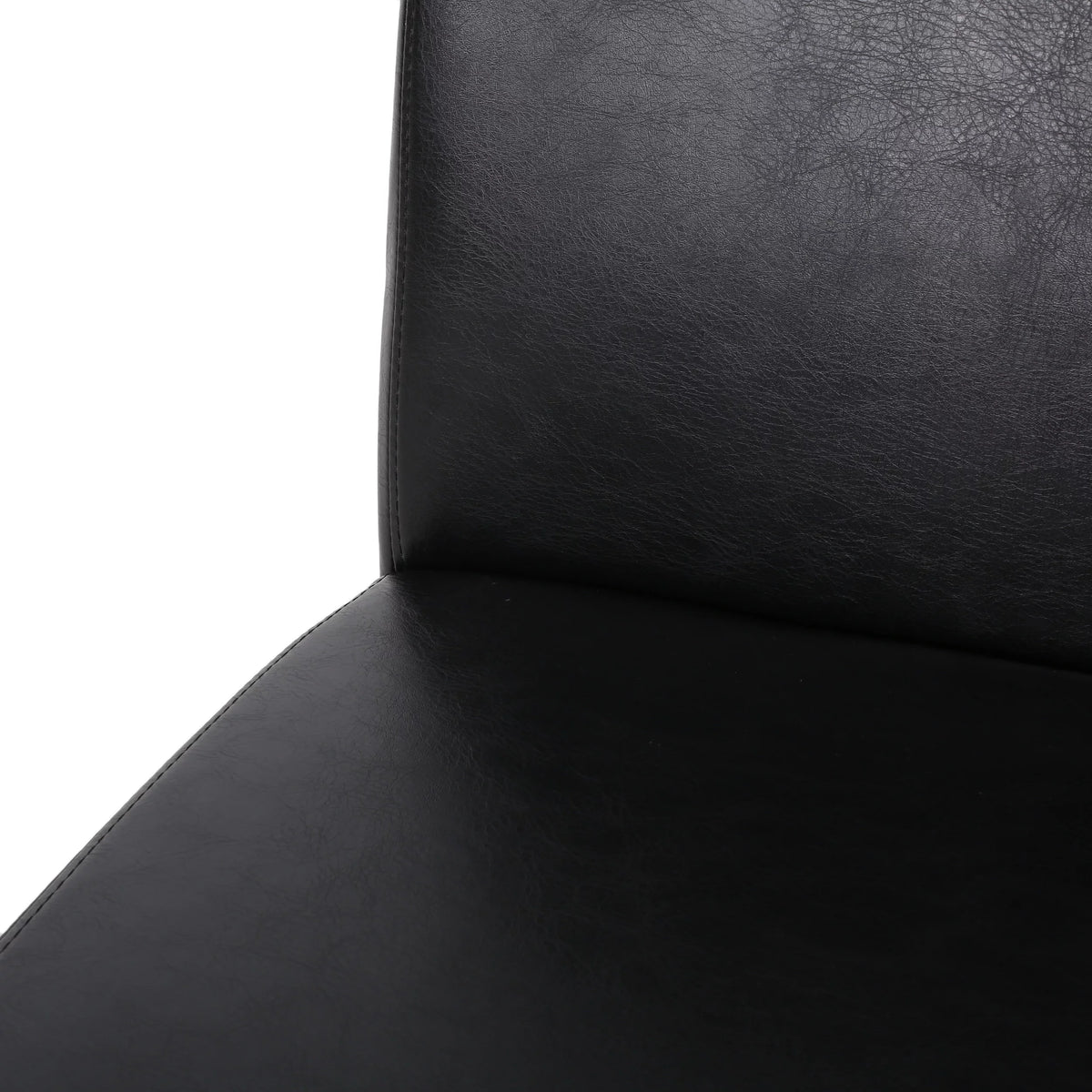 Faux Leather Upholstered Dining Chairs Set of 6 Q9330