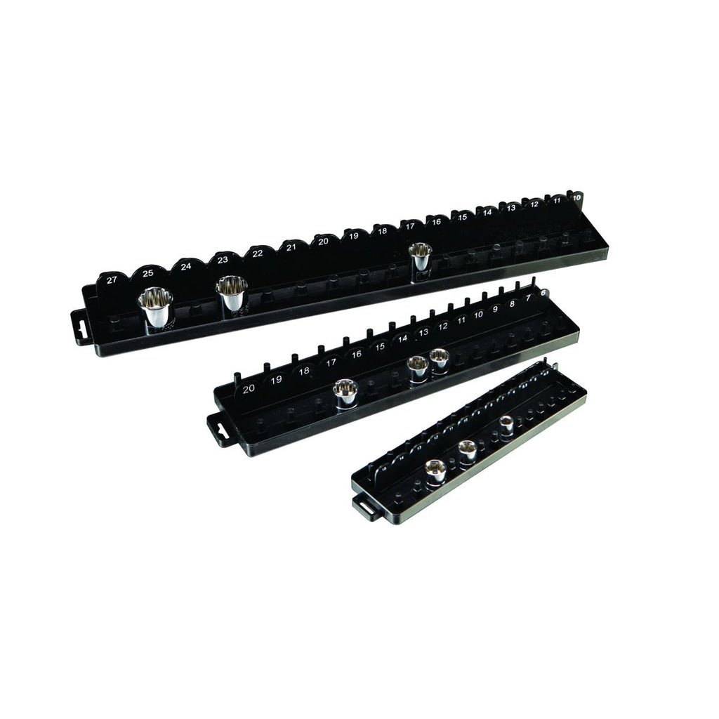 3 Piece Metric Socket Tray Organizer P23144