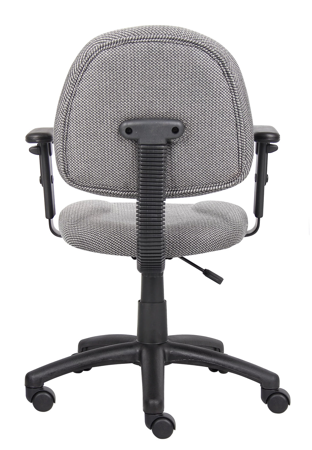 Grey Adjustable Office Task Chair with Adjustable Arms Y461