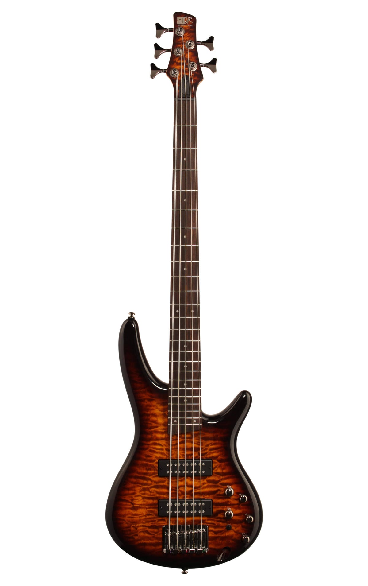 5 String Electric Bass Dragon Eye Burst X238520