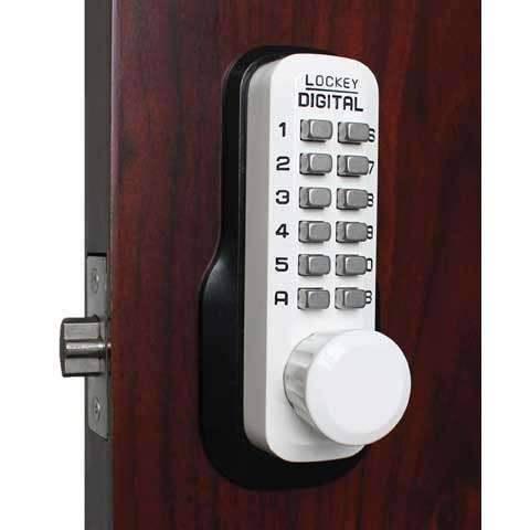 Mechanical Keyless Deadlocking Spring Latch Lock N96310