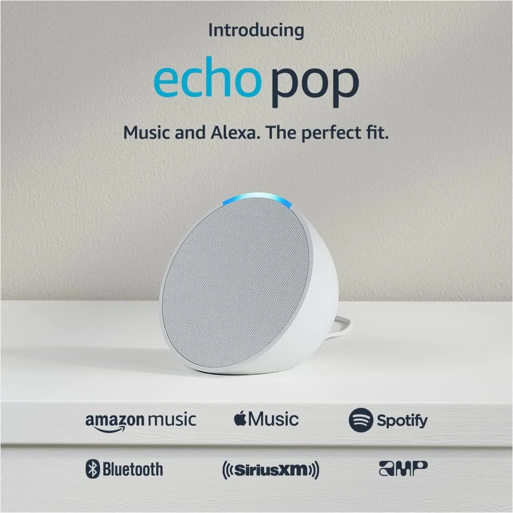 Compact Smart Speaker with Alexa Glacier White R245952