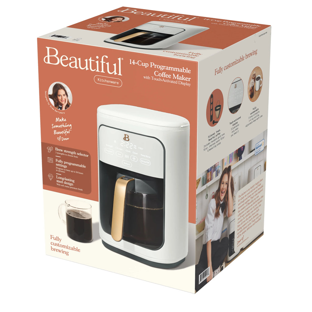 14-Cup Programmable Drip Coffee Maker with Touch-Activated Display M912