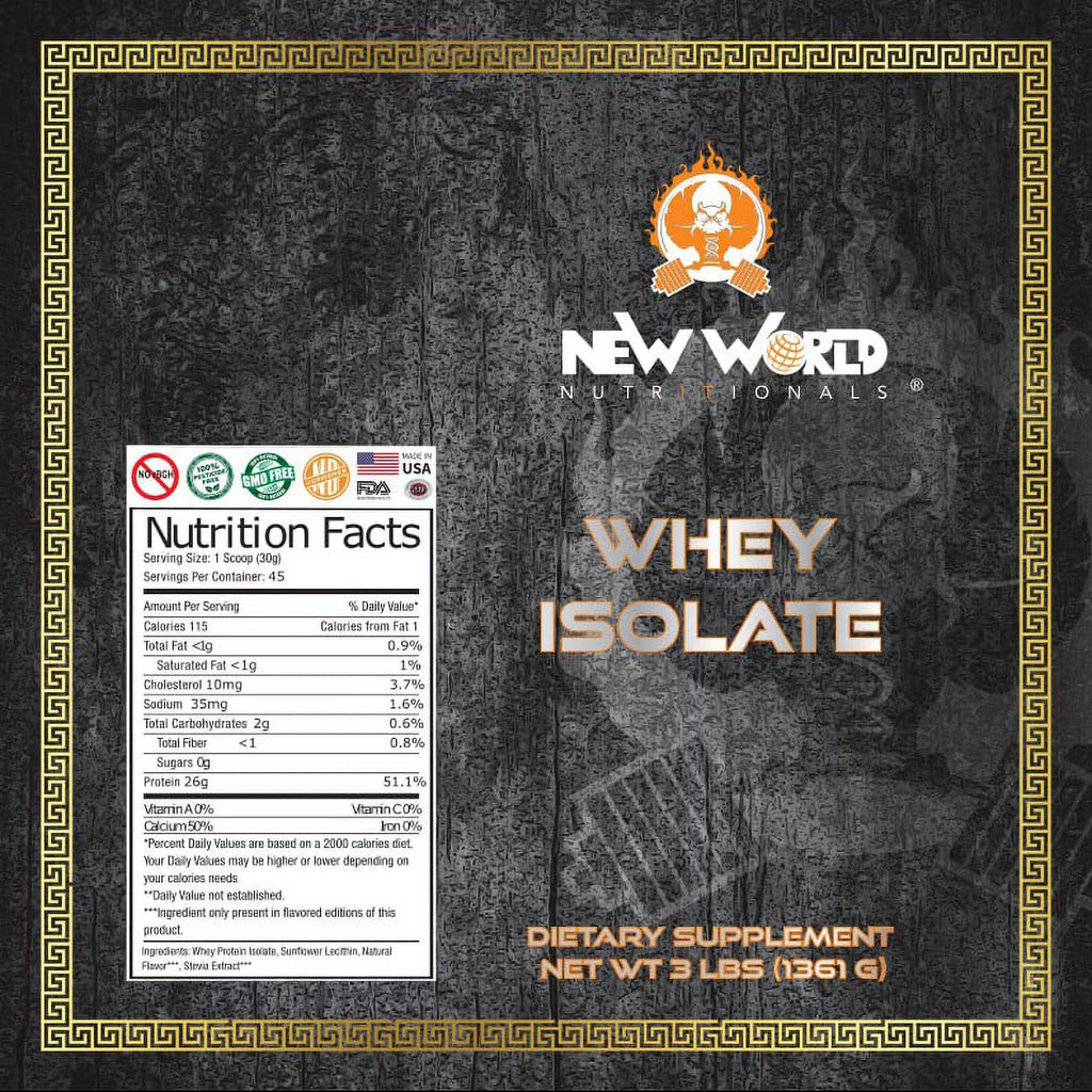 Chocolate Whey Protein Isolate Powder 15 Ibs W220