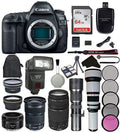 Digital SLR Camera Bundle with 24-105mm, 75-300mm, 50mm Lenses O3452