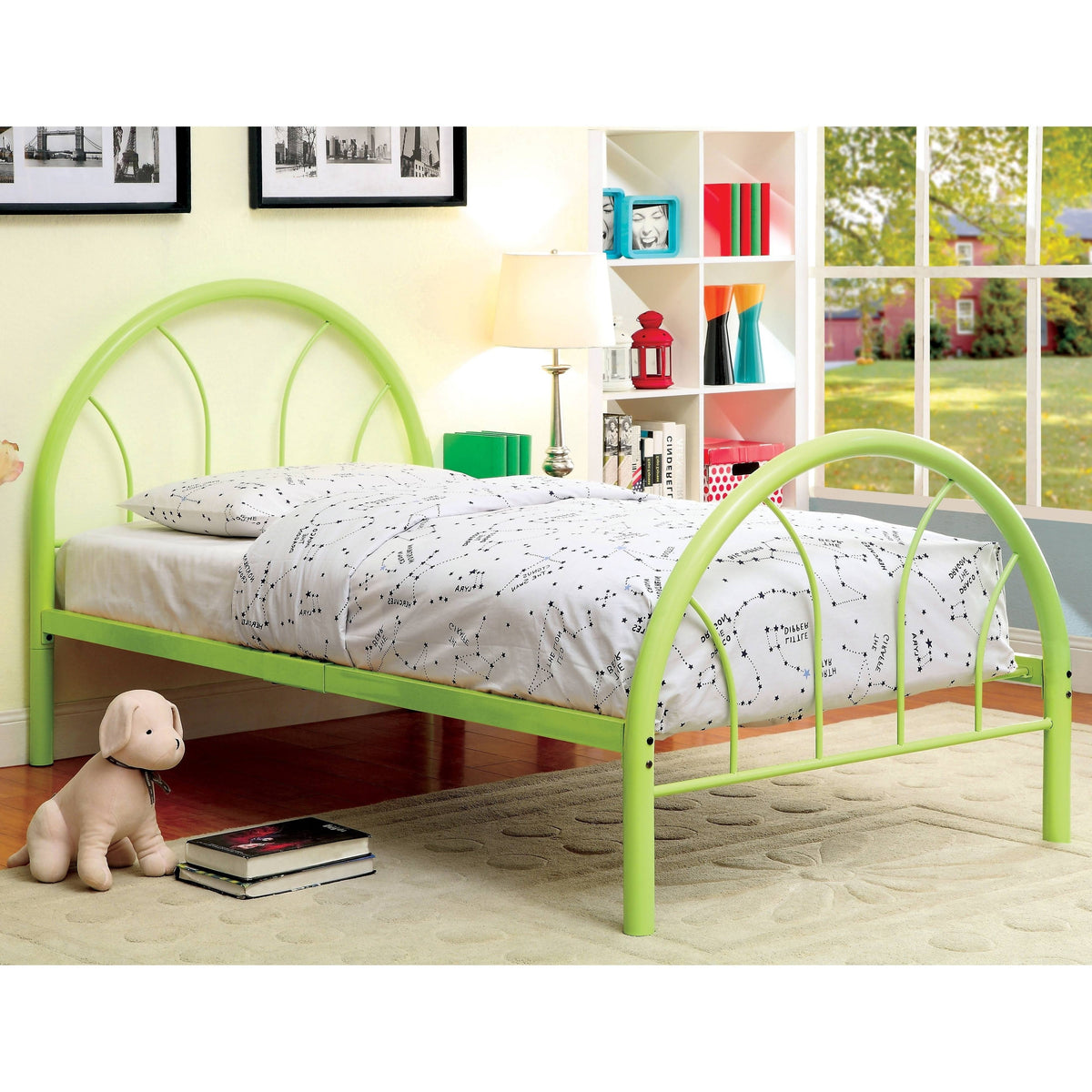 Contemporary Full Double Arch Bed M732715