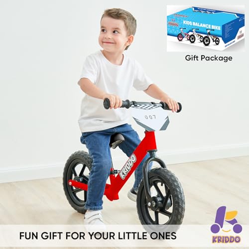 12 Inch Toddler Balance Bike with Customize Plate, Black C7146