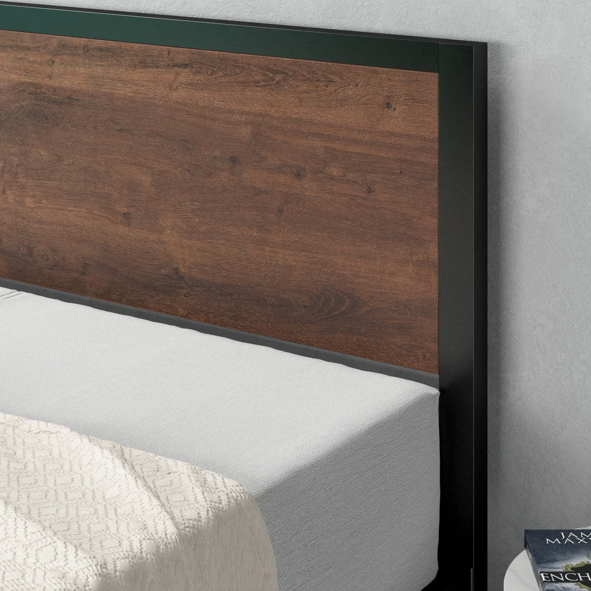 King Metal Platform Bed Frame W7832