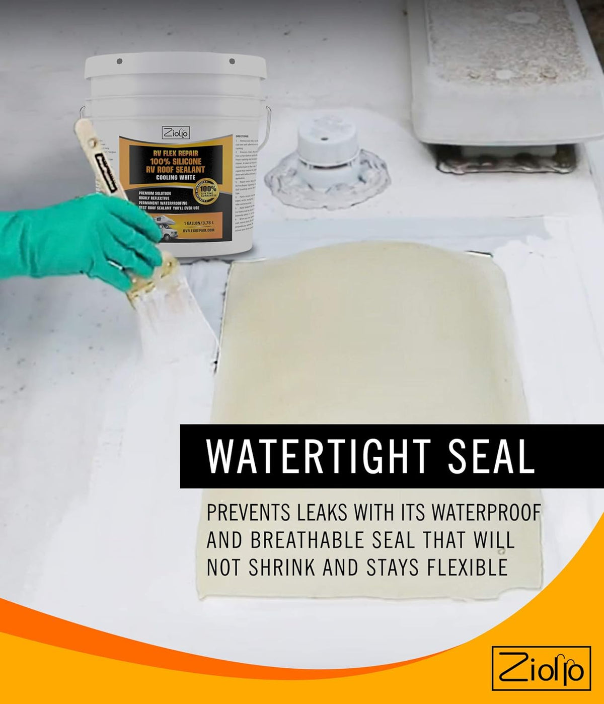 RV Flex Repair Tape Kit with Butyl Sealant A84344