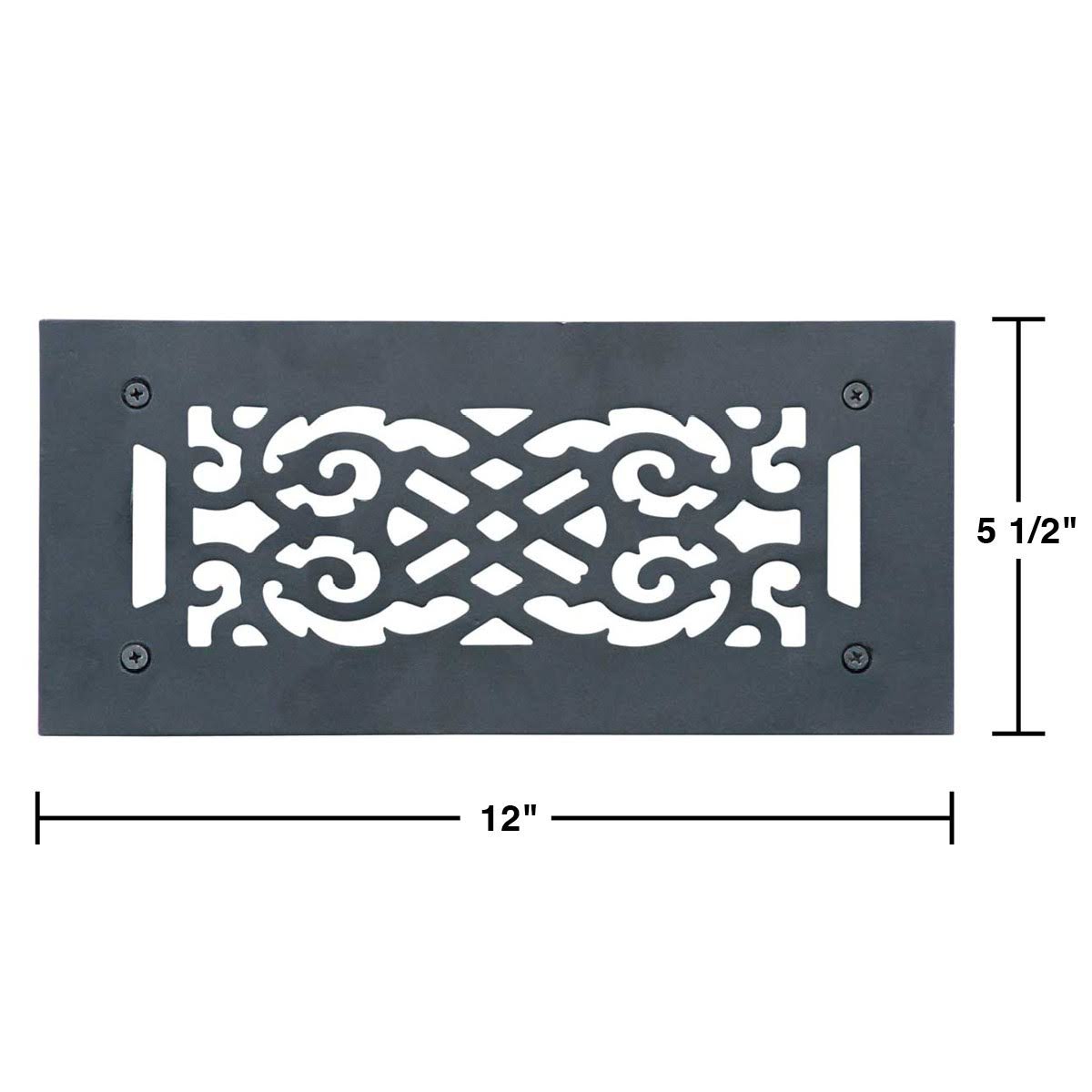 8 Heat Air Grille Cast Victorian C9235