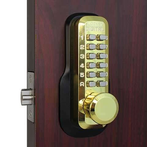 Mechanical Keyless Deadlocking Spring Latch Lock N96310