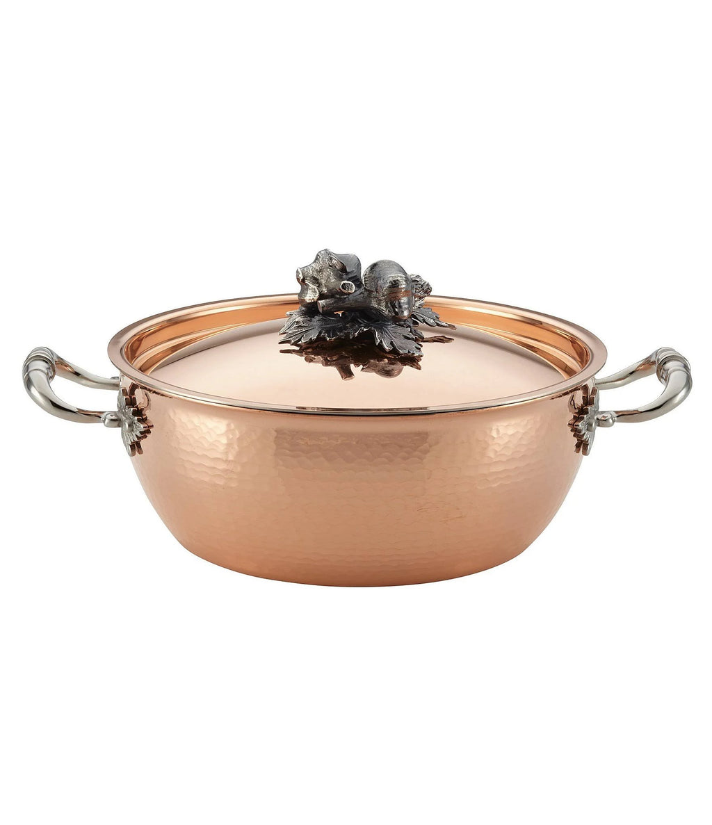 4.25 Qt. Copper Covered Round Casserole M25406
