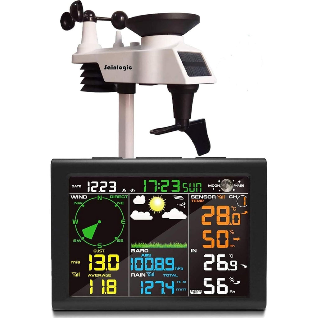 Wireless 5-in-1 Weather Station with Outdoor Sensor W925
