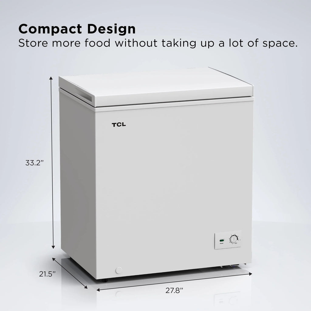 White 5.0 Cu. ft. Chest Freezer X97428