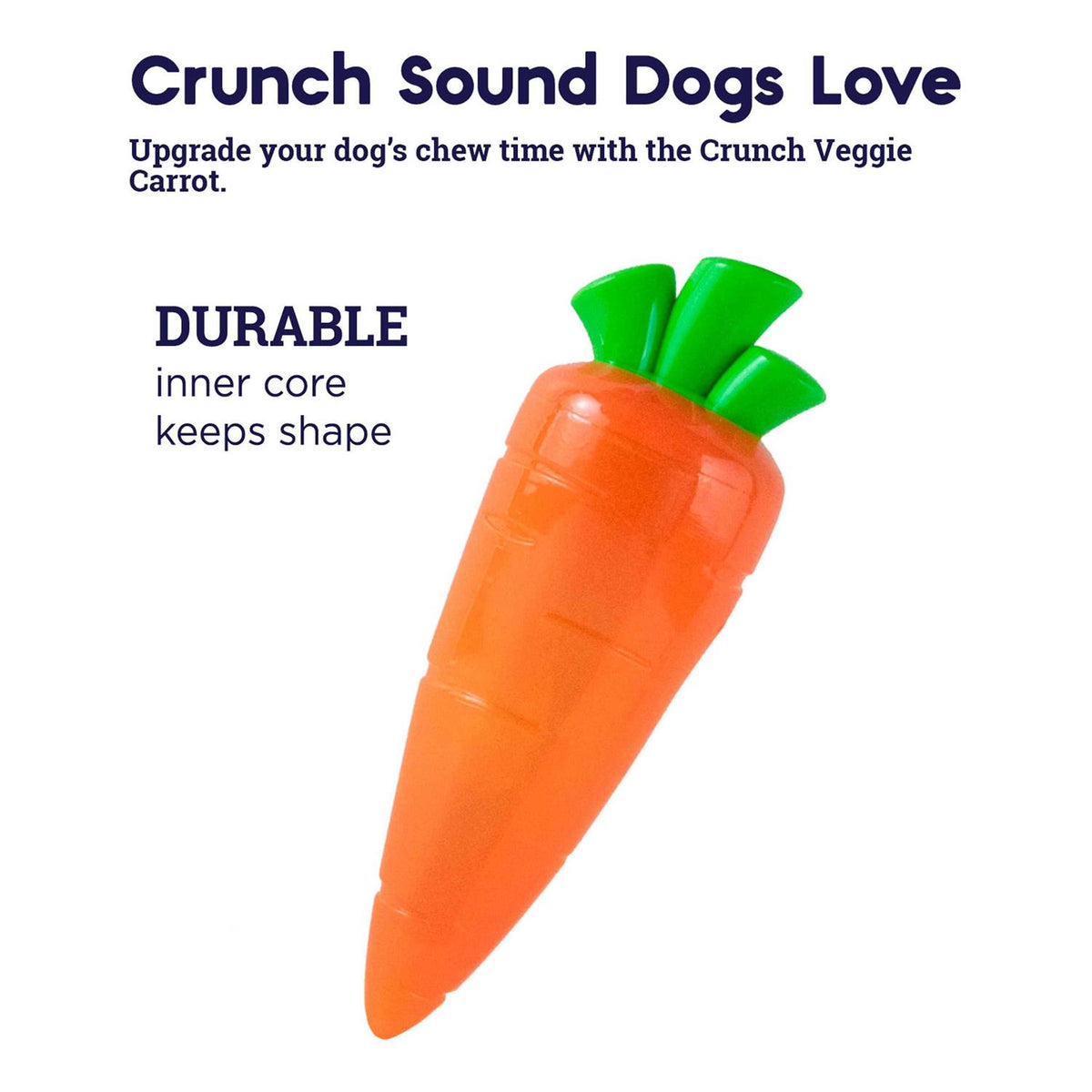 Carrot Dog Chew Toy A359