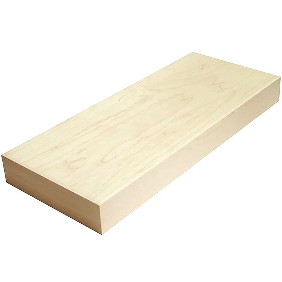 Floating Shelf, 36"L x 10"D x 2.5"T, Solid Wood and Wood Veneer O27212