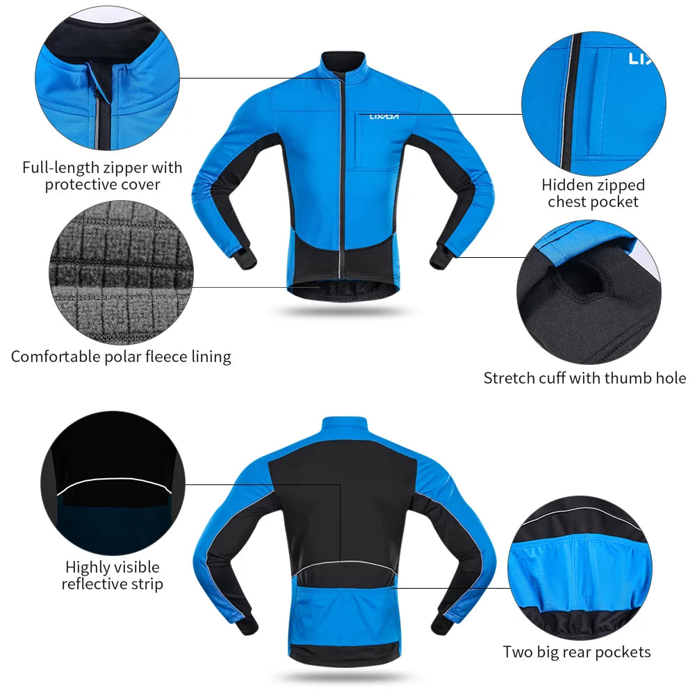 Thermal Fleece Cycling Jacket S8881