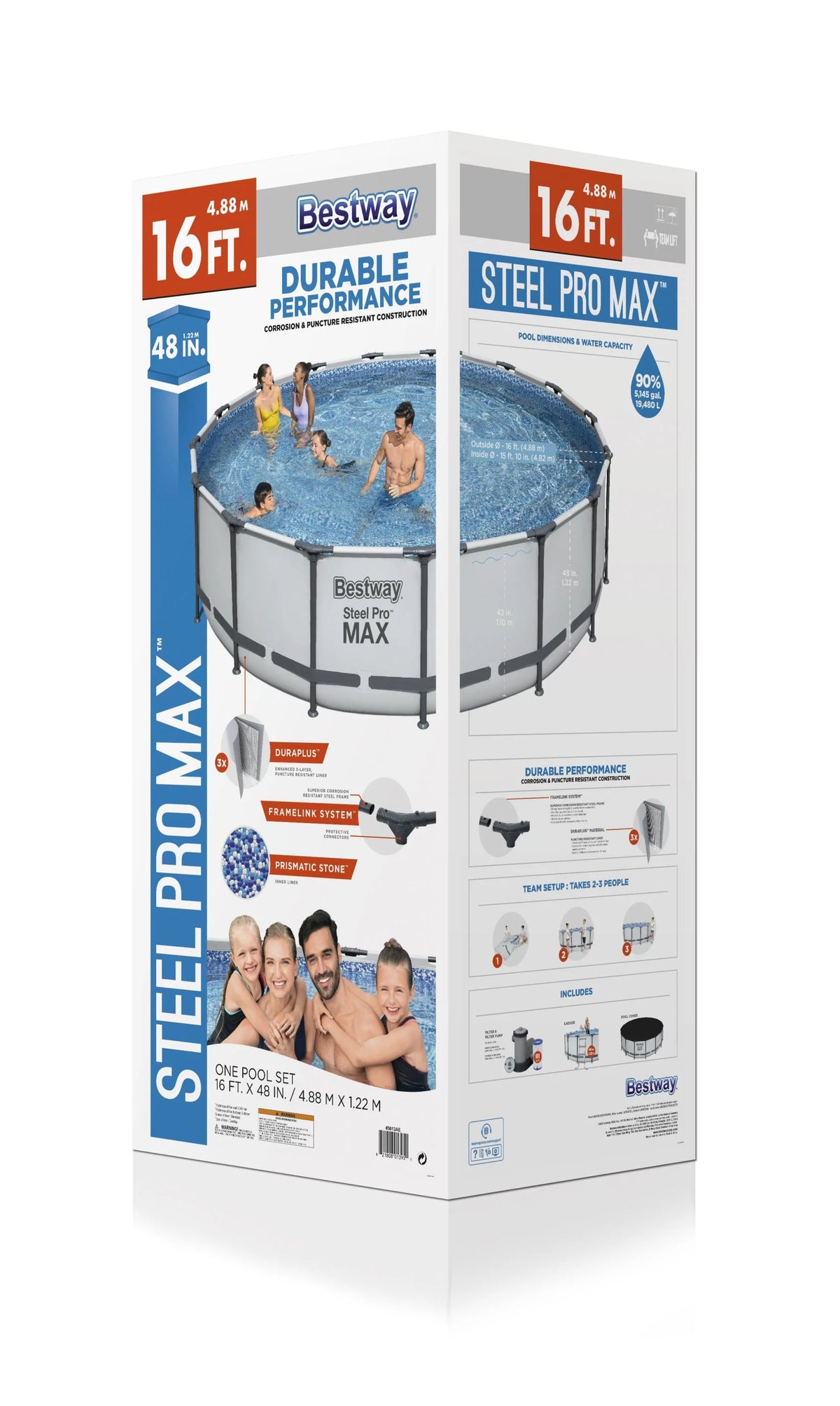 16' x 48 Round Pool Set K9269