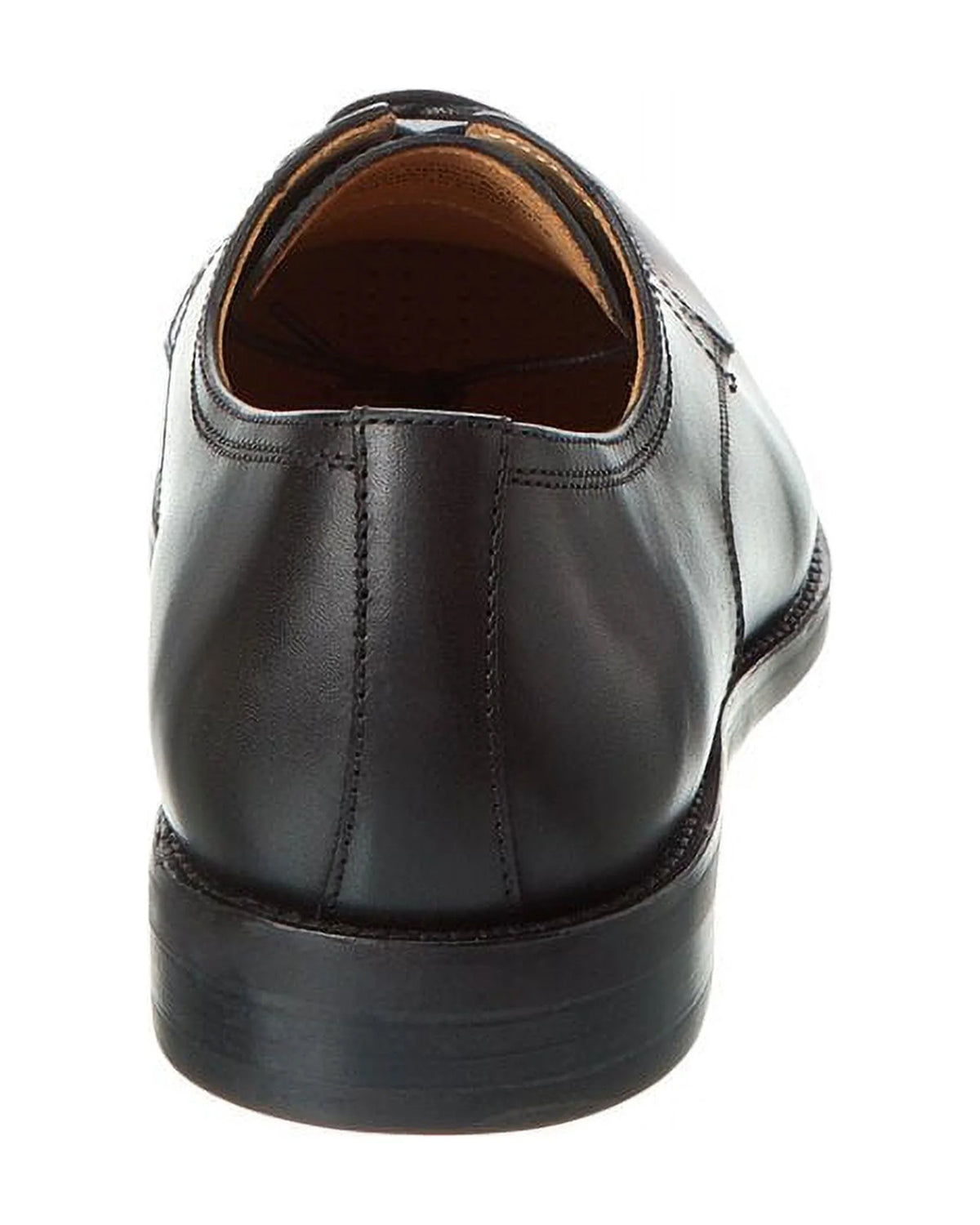 Black Leather Oxford E7212