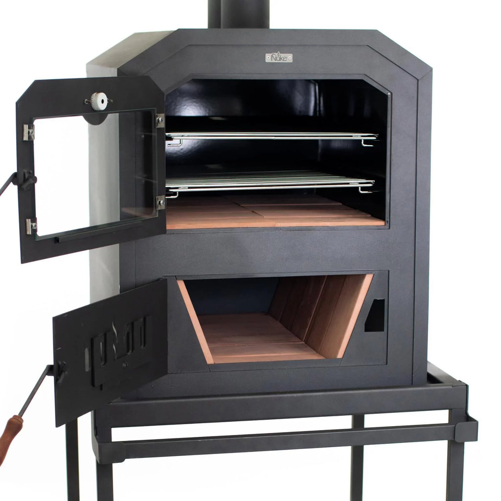 Wood Fired Outdoor Cooking Oven Smoker D118
