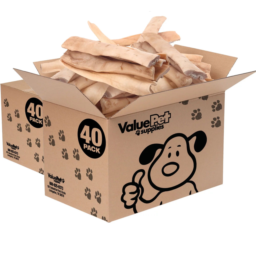 Beef Dog Chews 9-10 Inch 80 Count F30392