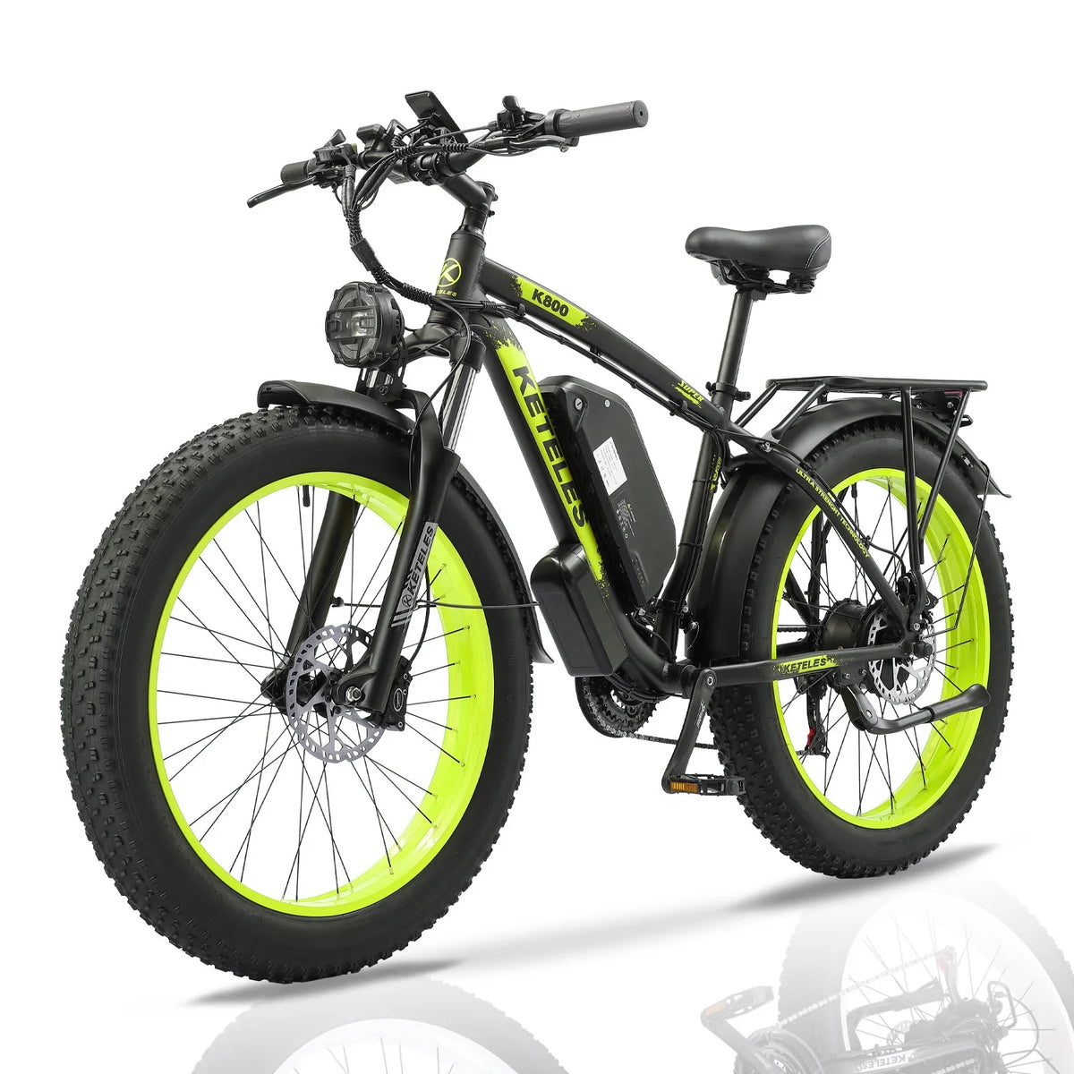 1000W 26 Fat Tire Electric Bike A6504