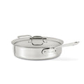 Stainless 3-ply Bonded 4 quart Saute Pan with lid V37121
