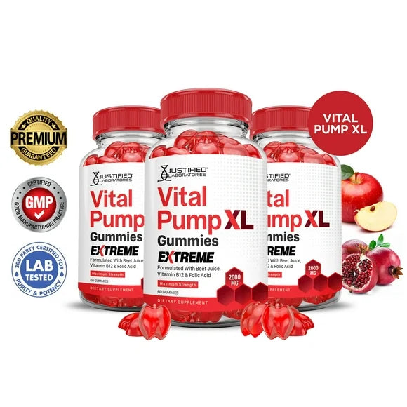 2000MG Beet Juice Pomegranate B12 Vegan Gummies C3462