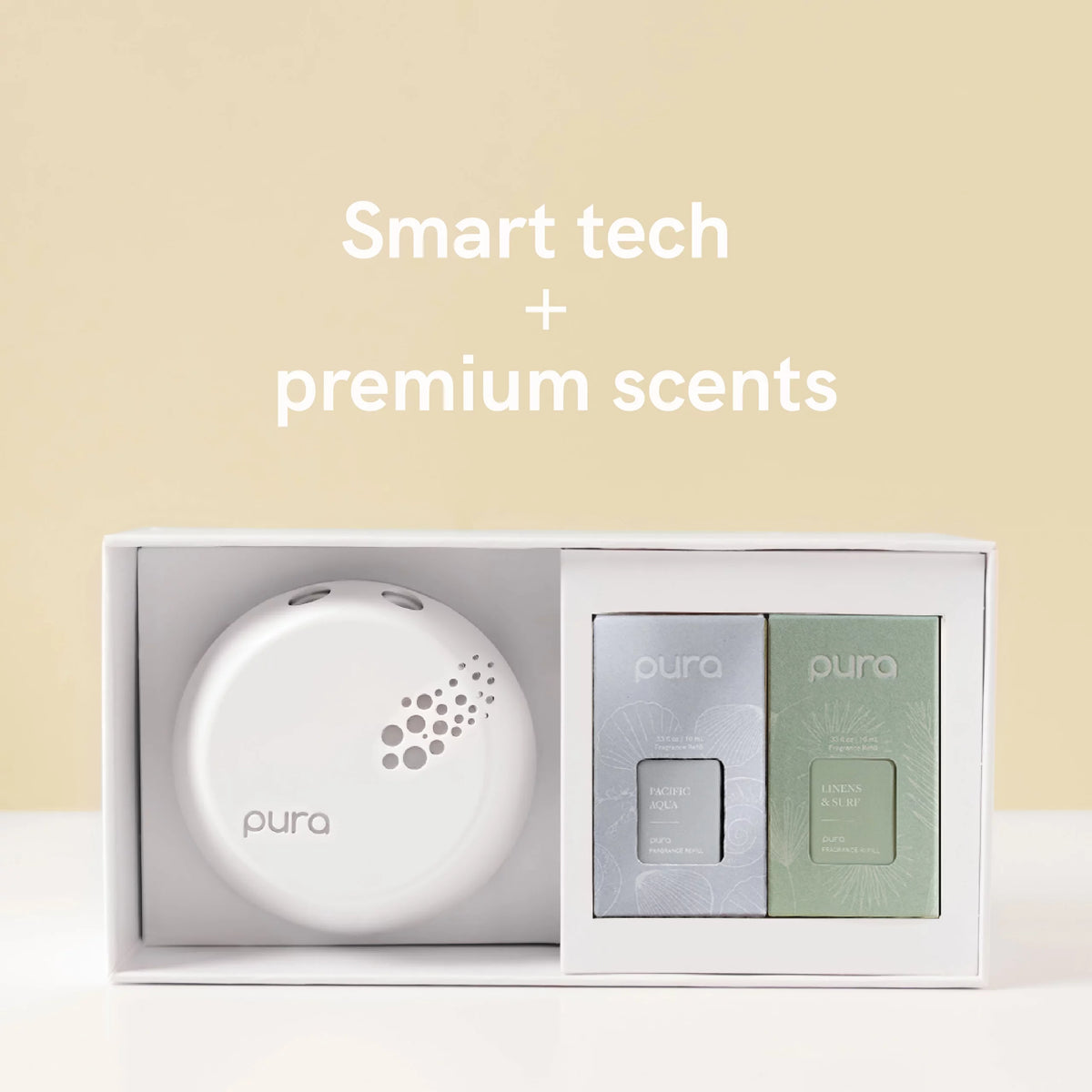 Smart Home Fragrance Diffuser Starter Set with Two Fragrances Z47770