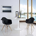 Black Dining Armchair Set of 2 P2597