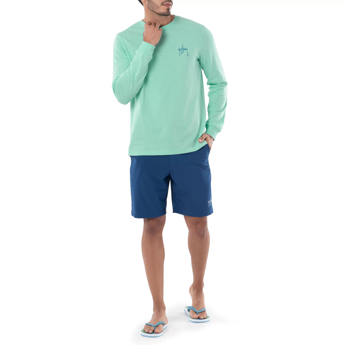Men's Long Sleeve Sun Protection Top D75285