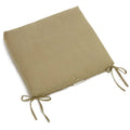 Solid Microsuede Chair Cushion D653