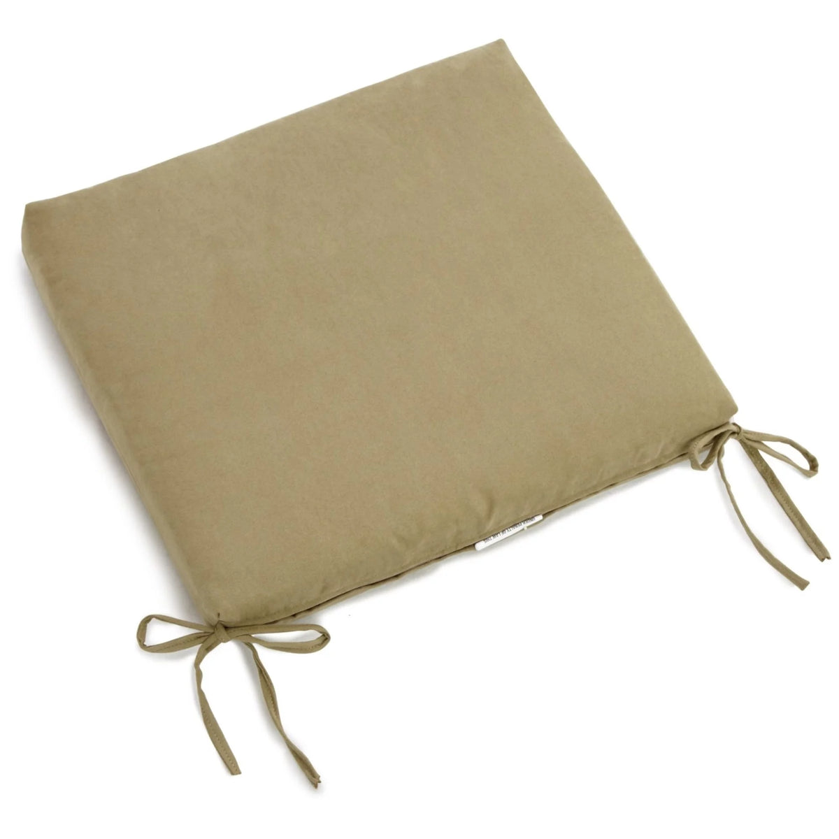 Solid Microsuede Chair Cushion D653