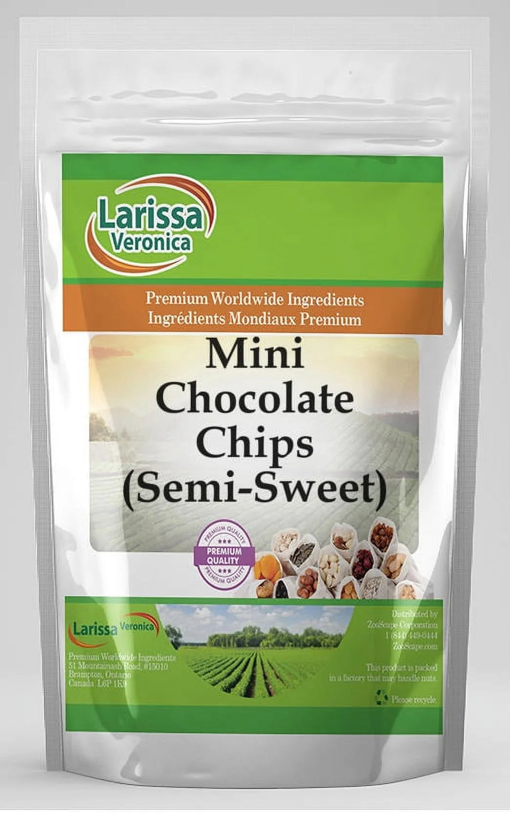 Mini Chocolate Chips Semi-Sweet 4 oz 3-Pack Z60987