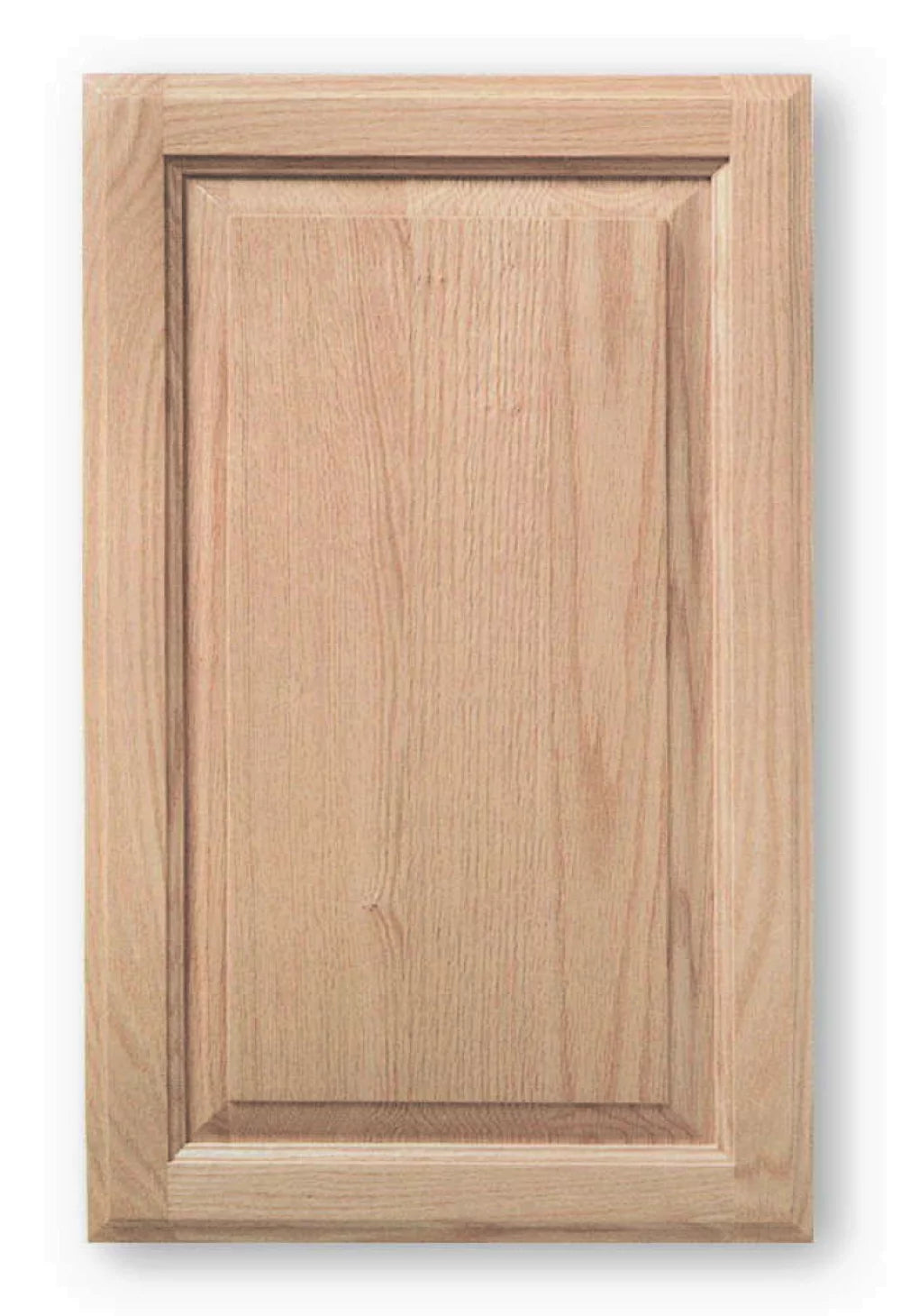 Unfinished Oak Raised Panel Kitchen Cabinet Door Replacement H104750