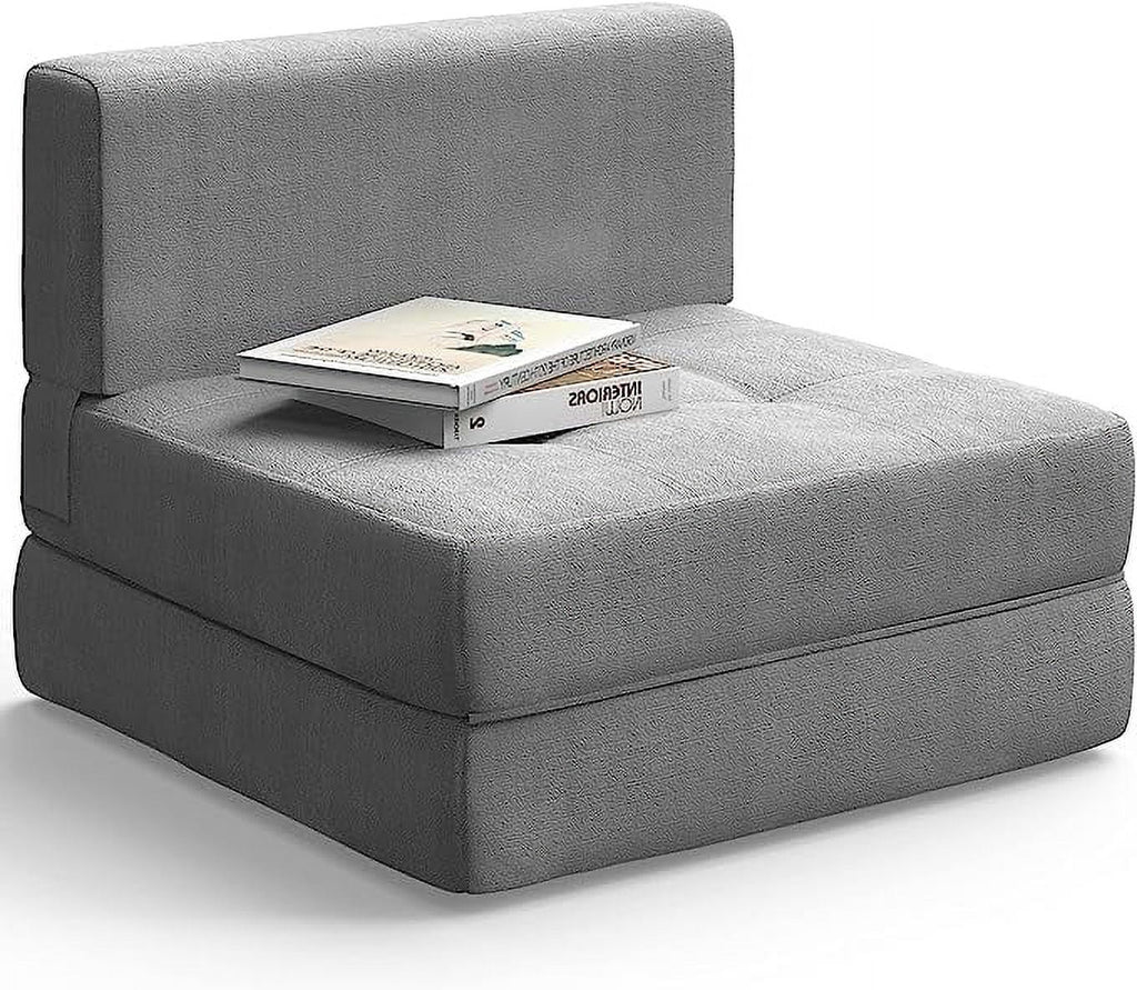 Dark Gray Convertible Sleeper Sofa Bed Z520