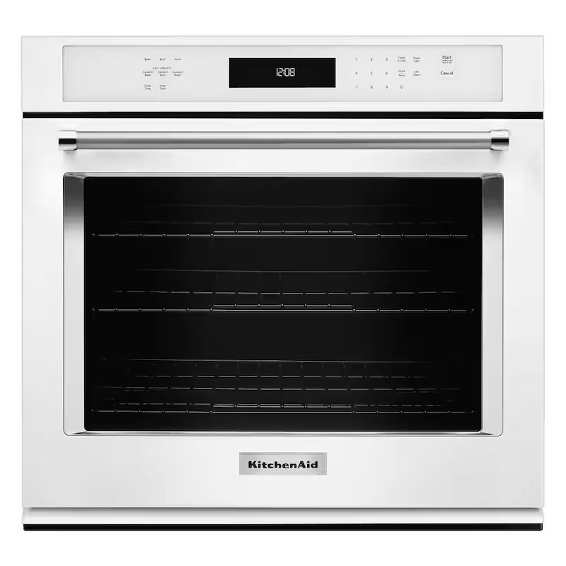 30 in. Electric Wall Oven with Convection in White D500866