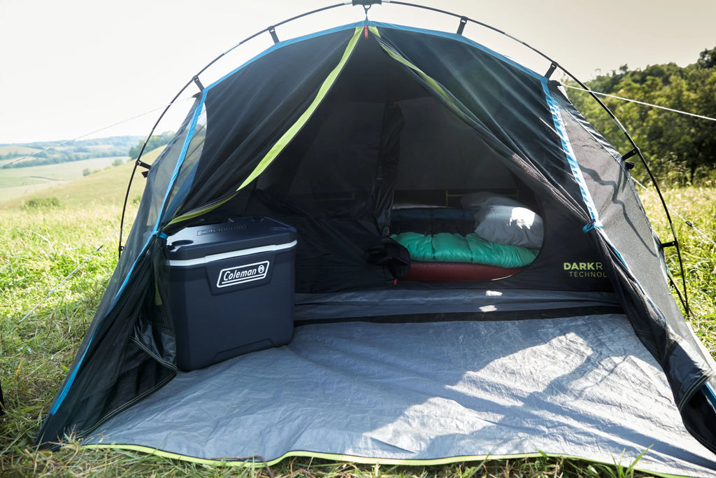 4-Person Dark Room Dome Camping Tent with Screen Room G185550