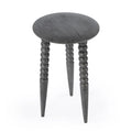 Gray Wood Accent Table S33834
